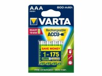 VARTA Rechargable Accu - Battery 4 x AAA