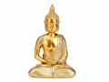 G. Wurm Dekofigur Buddha mit Glitter Gold, Eigenschaften: Keine