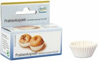 DEMMLER Pralinenkapseln 2,6x1,6cm 2612122024 weiss 200 Stück