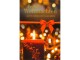 ABC Weihnachtskarte Frohe Weihnachten mit Kerze 12.5 x 17.6
