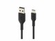 Image 5 BELKIN USB-C/USB-A CABLE PVC 1M BLACK  NMS