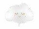 Partydeco Folienballon Wolke 51 x 35.5 cm, Weiss, Packungsgrösse