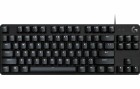 Logitech Gaming-Tastatur G413 TKL SE, Tastaturlayout: QWERTZ (CH)