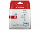 Canon Tinte CLI-571C XL Cyan, Druckleistung Seiten: 715 ×