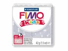 Fimo Modelliermasse Kids Glitter Silber, Packungsgrösse: 1