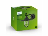 Philips Pasture Wandleuchte schwarz, exkl. LM 1 x 60W