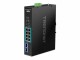 TRENDNET TI-PGM102 10-Port Rail Switch Industrial Gigabit PoE