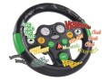 Big Zubehör Set Bobby Car Sound Wheel, Detailfarbe: Grün