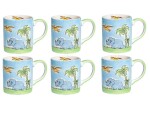 Mila Kindertasse Dinosaurier 180 ml, 6 Stück, Art: Kindertasse