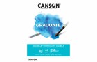 Canson Aquarellblock Graduate A4, 20 Blatt, Papierformat: A4