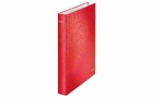 Leitz Ringbuch WOW A4, 2.5 cm, Rot, Papierformat: A4