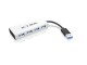 RaidSonic ICY BOX USB-Hub IB-AC6104, Stromversorgung: USB, Anzahl