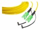 Bild 4 Lightwin LWL-Patchkabel SC/APC-SC/APC, Singlemode, Simplex, 15m