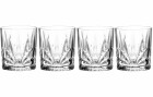 Leonardo Whiskyglas Capri 330 ml, 4 Stück, Transparent, Material