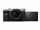 Sony Fotokamera Alpha 7C Kit 28-60 Silber, Bildsensortyp: CMOS