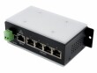 EXSYS PoE Switch EX-6100PoE 5 Port, SFP Anschlüsse: 0