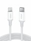 UGREEN    USB-C to Lightning  Cable - 60747     0.5m, White