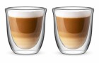 Bialetti Cappuccino Becher Firenze 200 ml, 1 Stück, Transparent