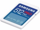 Samsung SDXC-Karte Pro Plus (2023) 512 GB, Speicherkartentyp: SDXC