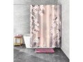 Kleine Wolke Duschvorhang Blossom 120 x 200 cm , Grau/Hellrosa