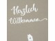 Goldbuch Gästebuch Herzlich Willkommen 23 x 25 cm, 176