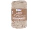 Glorex Wolle Makramee Cotton 2 mm, 250g, Taupe, Packungsgrösse