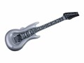 Folat Aufblasbares Accessoire E-Gitarre Silber