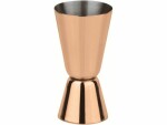 Paderno Cocktail-Doppelmass 40/20 ml, Kupfer/Rosé, Materialtyp