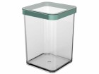 Rotho Vorratsbehälter Premium Loft 1 l, Grün/Transparent