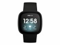 FITBIT Versa 3 - Schwarzes Aluminium - intelligente Uhr