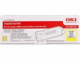 OKI Toner 43872305 Yellow, Druckleistung Seiten: 2000 ×