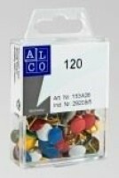 ALCO      ALCO Punaises SUN 9,5mm 153A26 coul. ass. 120 pcs.