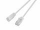 SLIM Slimpatchkabel RJ-45 - RJ-45, Cat 6, UTP, 2