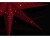 Image 2 Konstsmide Leuchtdekoration Papierstern mit Samt Rot, 78 cm