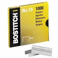 BOSTITCH Heftklammern 4mm NO-10-1M 1000 Stück, Kein