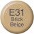 Image 0 COPIC Ink Refill 21076123 E31 - Brick Beige, Kein