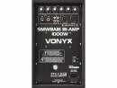 Vonyx Subwoofer SMWBA18, Basslautsprecher Durchmesser: 18 "