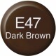 COPIC     Ink Refill - 21076245  E47 - Dark Brown