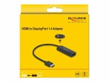 DeLock Adapter 8K/30Hz HDMI - DisplayPort, Kabeltyp: Adapter