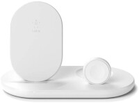 BELKIN Wireless Charger Boost Charge 3-in-1 weiss, Induktion