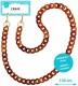 ZANAÉ     Phone Necklace Tortoise Shell - 17668     Mineral Spring             red