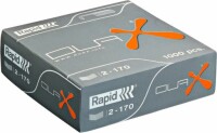 RAPID     RAPID Heftklammern Duax 21808300 verzinkt 1000 Stück