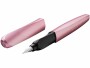 Pelikan Füllfederhalter Twist Metallic Medium (M), Rosa