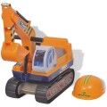 vidaXL Kinderbagger Kunststoff Gelb