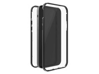 Black Rock Back Cover 360° Glass iPhone 14 , Schwarz