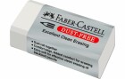 Faber-Castell Radiergummi Dust-Free Klein, Weiss, Detailfarbe: Weiss