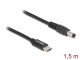 Immagine 1 DeLock Ladekabel USB-C zu 5.5 x 2.1 mm Stecker