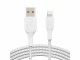 BELKIN USB-Ladekabel Braided Boost Charge USB A - Lightning