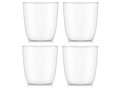 Bodum Outdoor-Becher Kvadrant 350 ml, Transparent, 4 Stück