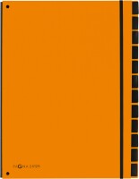 PAGNA     PAGNA Pultordner Trend A4 24129-09 orange 12 Fächer